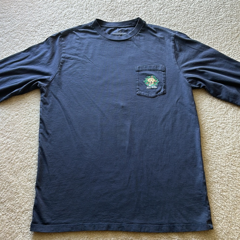 Youth Vineyard Vines Holiday T-Shirt - Picture 4 of 10